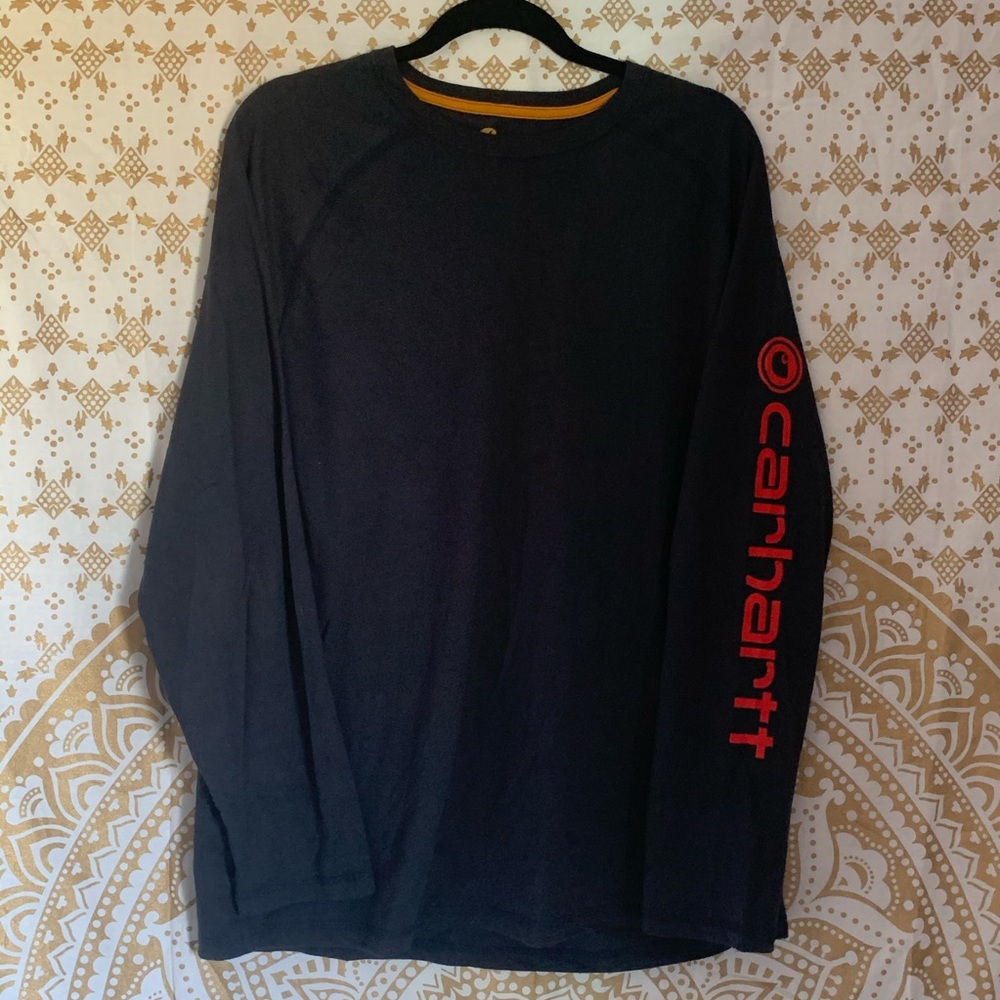 Carhartt Force Delmont Graphic Long Sleeve Shirt